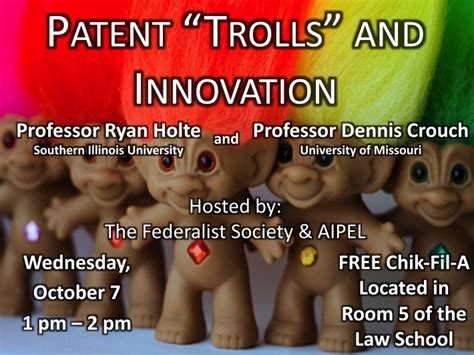 Patent Trolls and Great Inventors | Patently-O