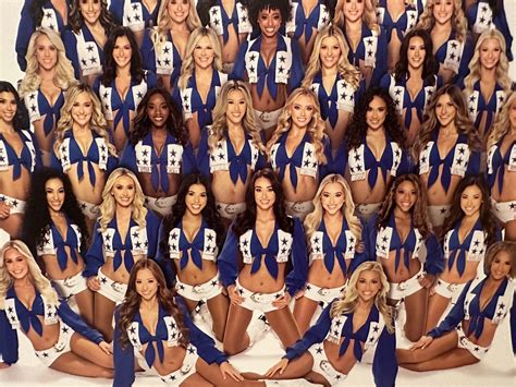 Dallas Cowboys Cheerleaders team picture photo 2023-2024 | eBay