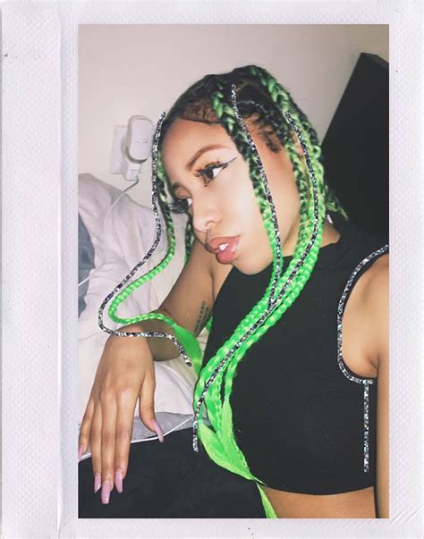 Liana Bank$ Gets Her Neon-Green Hair From Manic Panic and a Drugstore Bottle of Bleach | Vogue