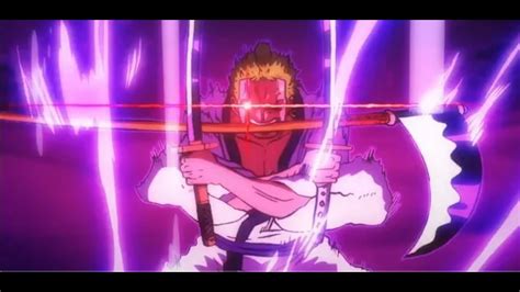 Zoro Unleashed the Three sword style with Scythe named Porgatory - YouTube