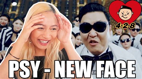 PSY (싸이) - NEW FACE MV REACTION - YouTube