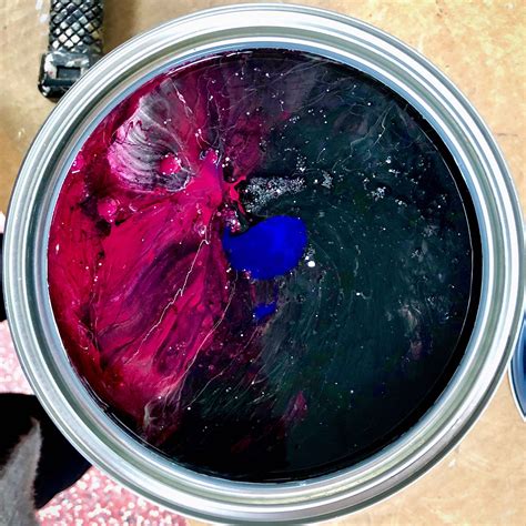 “Nightfall Sky” : unstirredpaint