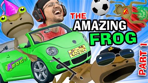 BEST GAME EVER! The Amazing Frog that Farts Part 1 w/ FGTEEV Duddy (I ...