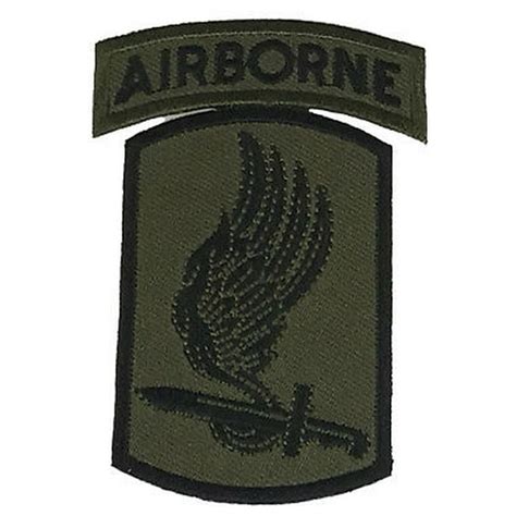 US ARMY 173RD AIRBORNE BRIGADE COMBAT TEAM BCT PATCH SKY SOLDIERS VICENZA OD - Walmart.com ...