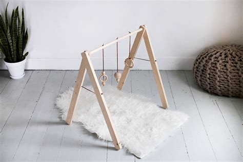 DIY Wooden Baby Gym - The Merrythought