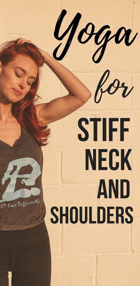 Quick 5 min yoga for stiff neck and shoulders | Stiff neck, Yoga positions for beginners, Neck yoga