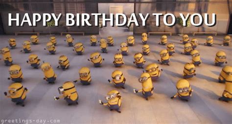 Happy Birthday Minions - Funny Animated eCards & Pics.