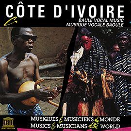 Côte d’Ivoire: Baule Vocal Music | Ivoire, Musique, La baule