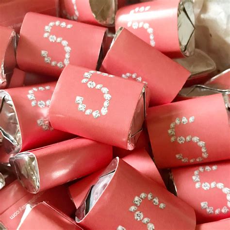 Personalized candy bar wrappers initial bling bling wedding | Etsy