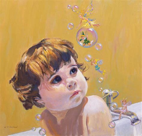 Bubble Bath Painting by William Ireland - Fine Art America