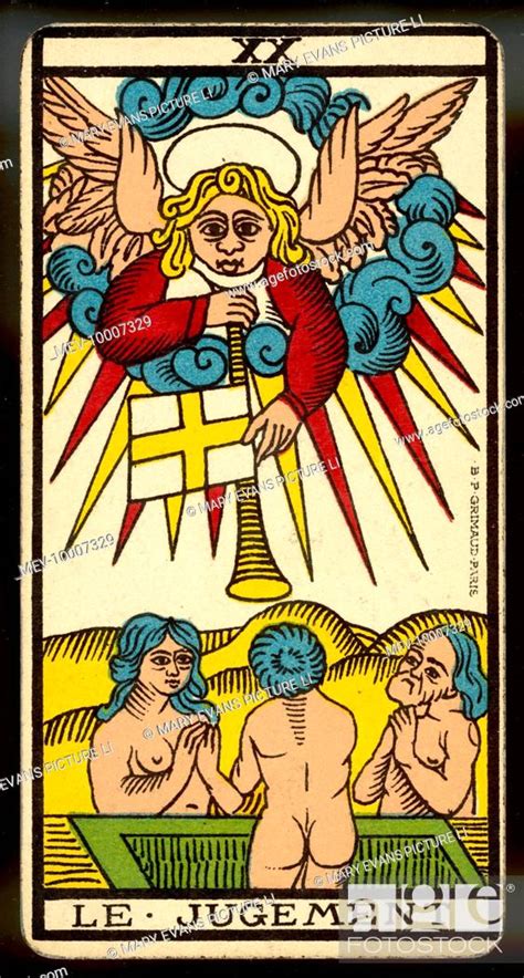 Tarot Card 20 - Le Jugement (Judgement), Stock Photo, Picture And ...