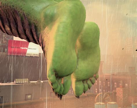 Hulk Feet 6 by Mosquito-Meyers on DeviantArt