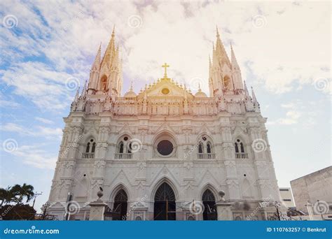 Santa Ana Cathedral stock image. Image of america, central - 110763257