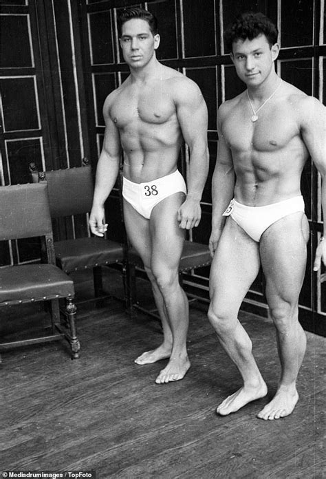 Sean Connery in the 1953 Mr Universe competition in London ...