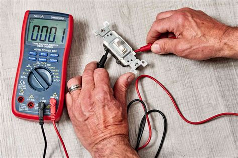 Test Light Switch With Multimeter