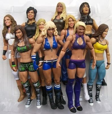 wwe divas action figures lot of 10 | #468219008