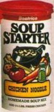Beatrice Soup Starter Chicken Noodle Homemade Soup Mix. #70sand80sChild | Chicken thights ...