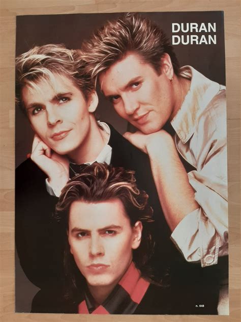 Duran Duran Authentic 1980's Vintage Poster - Etsy