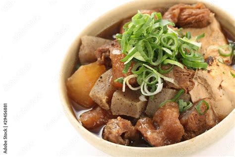 beef tendon stew , japanese food Stock Photo | Adobe Stock