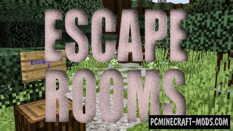 Escape Rooms - Puzzle Map For Minecraft 1.20.4, 1.20.2 | PC Java Mods