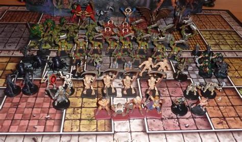 Pictures of my painted original Heroquest figures and proxy substitutes ...