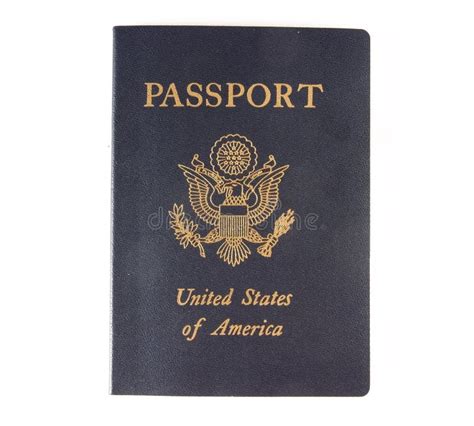 The Cover of a US Passport. Stock Photo - Image of citizenship, customs: 3622470