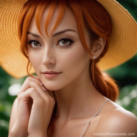 Nami from One Piece in Dragon Ball Z | Stable Diffusion Online