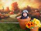 Fall Scenery Pumpkins Photography Backdrop M8-46 – Dbackdrop