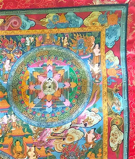 Tibetan Buddhist Mandala Tangka : The New Thinking Allowed Foundation