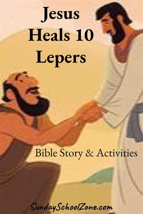 Jesus Heals A Leper