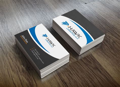 Hawk Logistics Business Card Design | 338 Business Card Designs for ...