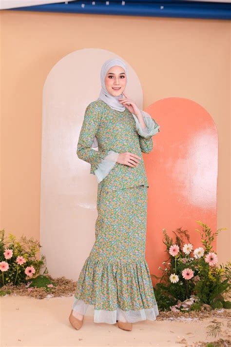 Baju Raya Sedondon 2023, Women's Fashion, Muslimah Fashion, Baju Kurung & sets on Carousell