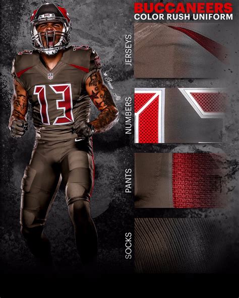 Bucs Color Rush Jersey - The main reason why nfl players wear a jersey ...