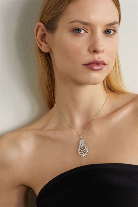 GARRARD Beatrice 18-karat white gold diamond tiara | NET-A-PORTER