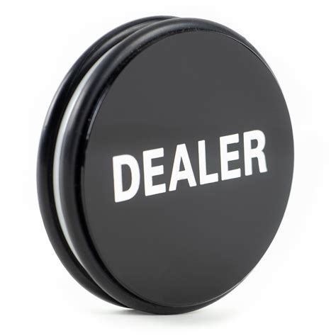 Huge 2 Sided Poker Dealer Button