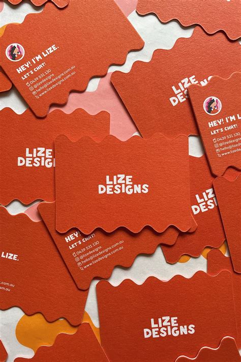 Lize graphic designer business card – Artofit