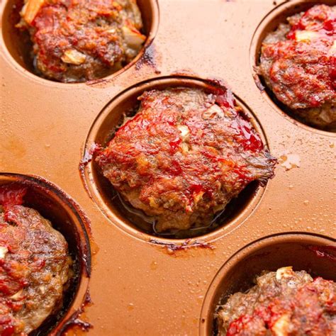 The BEST Meatloaf Muffins