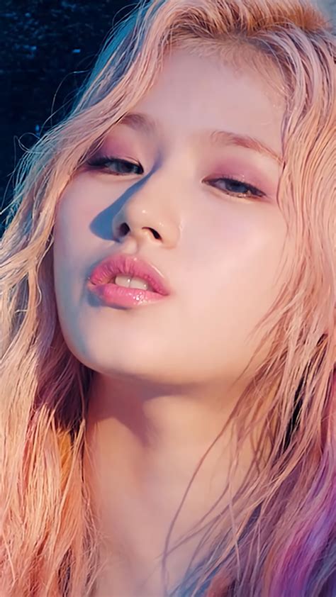 TWICE, Feel Special, Sana, Peach, Pink, Hair, 4k HD Phone Wallpaper ...