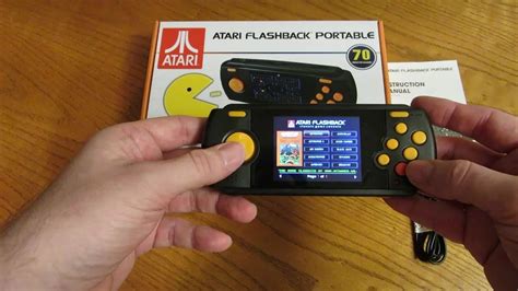 Atari Flashback Portable Quick Look LPOS - YouTube