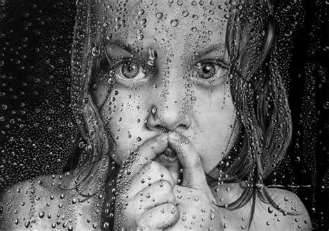 Keith More and his amazing hyperrealistic pencil drawings -- could easily be mistaken as black ...