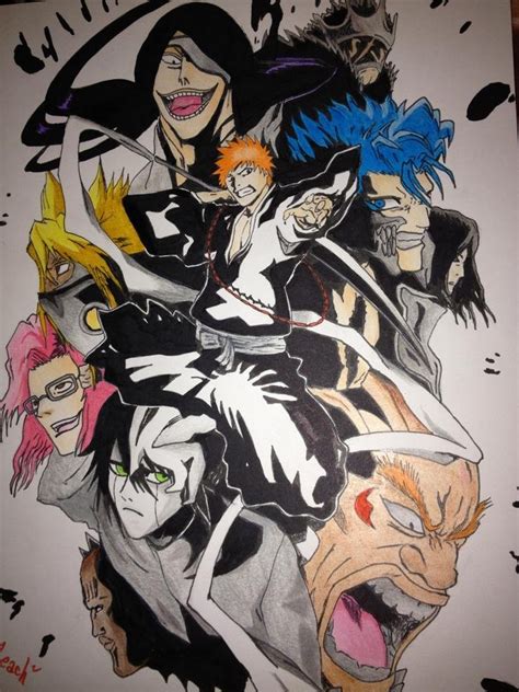 ICHIGO VS ESPADA by camaia69 on DeviantArt