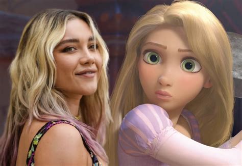 RUMOR: Florence Pugh Is Top Choice For Disney's Live-Action 'Tangled' - Daily Disney News