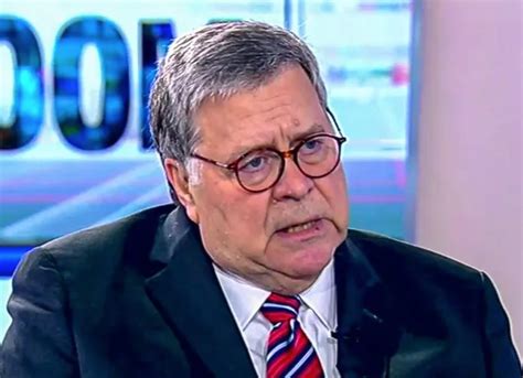 Bill Barr Says He Thinks The Department Of Justice Is 'Getting Very ...