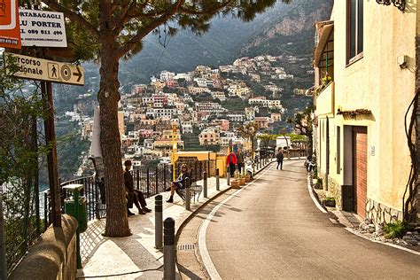 PHOTO: Sunset in Positano, Italy - Hole in the Donut Cultural Travel