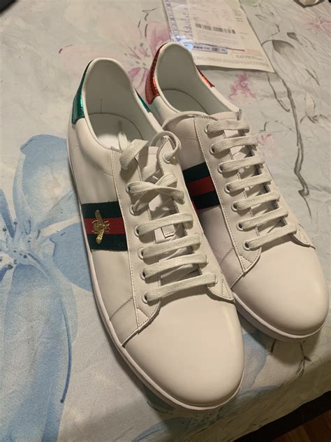 Gucci bee sneakers Never worn 100% fresh doesn’t come with the box for ...