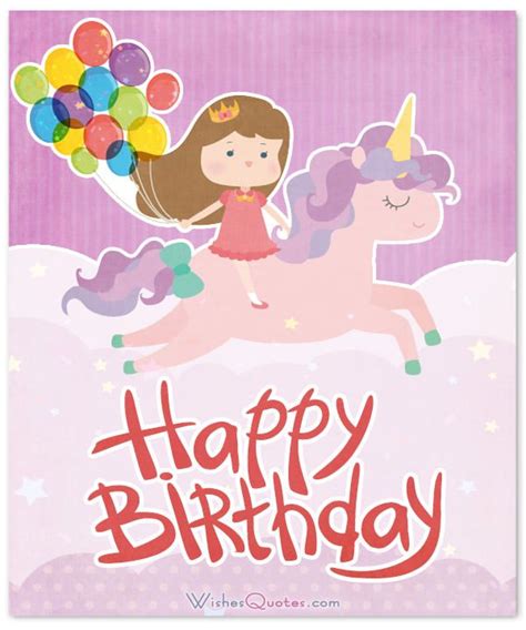 Cute Card with Birthday Wishes for Baby Girl Send Birthday Card, 25th Birthday Wishes, Happy ...