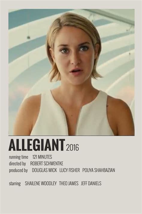 allegiant | Alternative movie posters, Allegiant movie poster, Allegiant