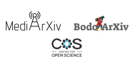 The Center for Open Science, MediArXiv, and BodoArXiv Launch Branded Preprint Services in the ...