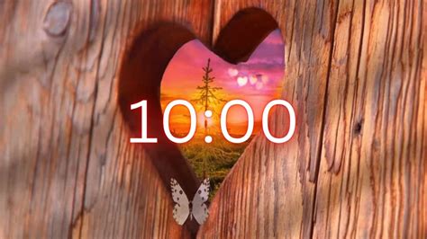 10 MINUTE TIMER - 10 MINUTE COUNTDOWN - Valentines Day Romantic Classical Music & Beautiful ...