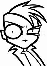 How To Draw Johnny The Homicidal Maniac Drawing Step By Dawn  sketch template